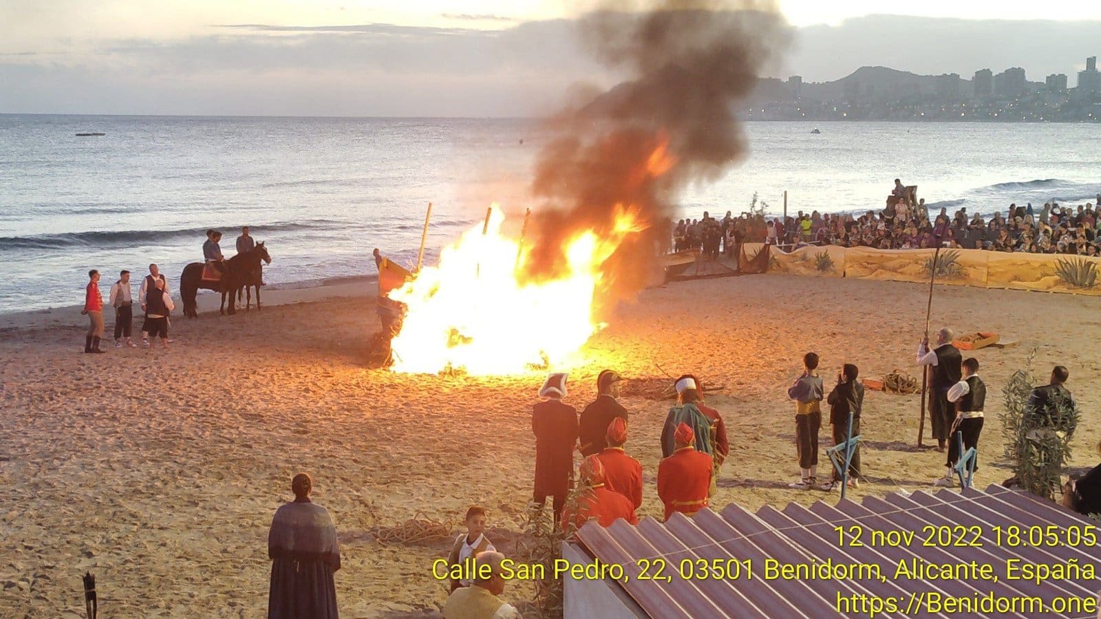 DIRECTO Fiestas patronales en Benidorm 2022 Representacion del hallazgo de la virgen del Sufragio