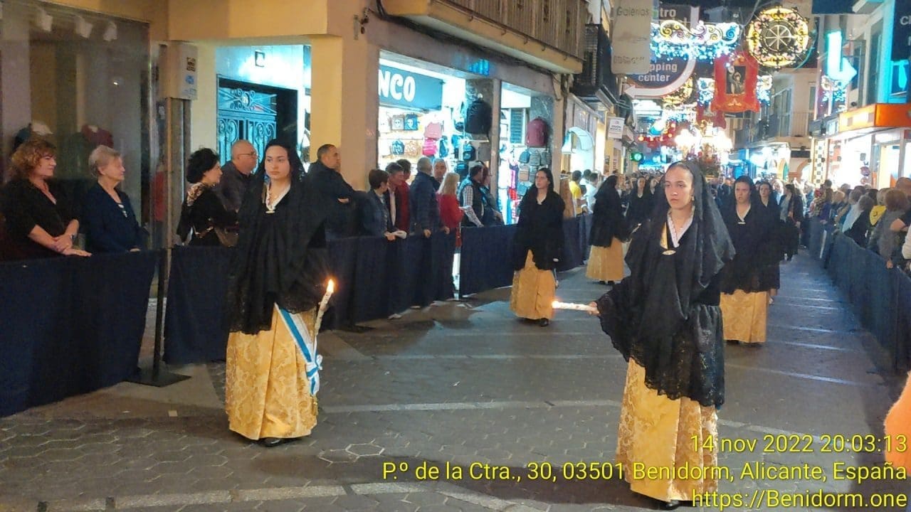 PROCESION en honor a san Jaime Apóstol fiestas patronales BENIDORM 2022