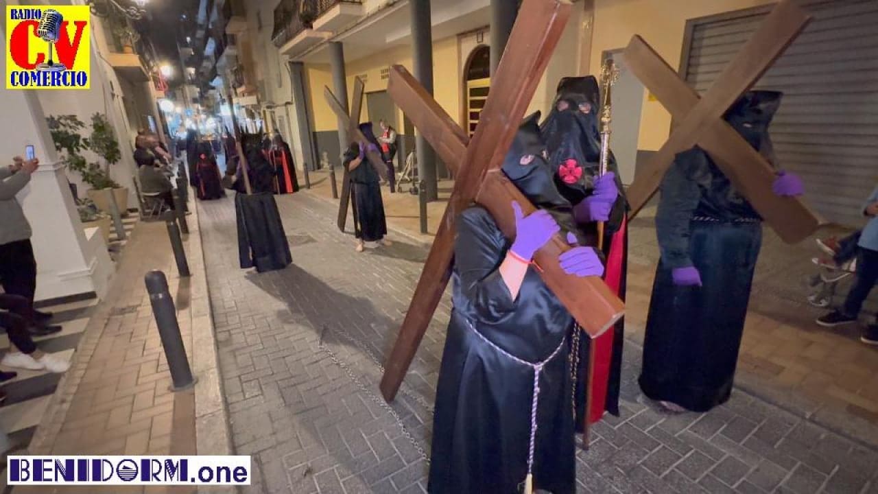BENIDORM Semana Santa Procesión general y del Santo entierro.
