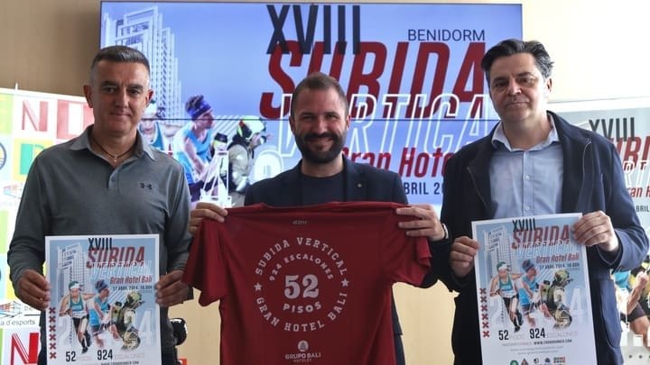 La XVIII Subida Vertical al Hotel Bali sigue creciendo y vuelve a agotar el cupo máximo de 500 inscritos La XVIII Subida Vertical al Hotel Bali sigue creciendo y vuelve a agotar el cupo máximo de 500 inscritos