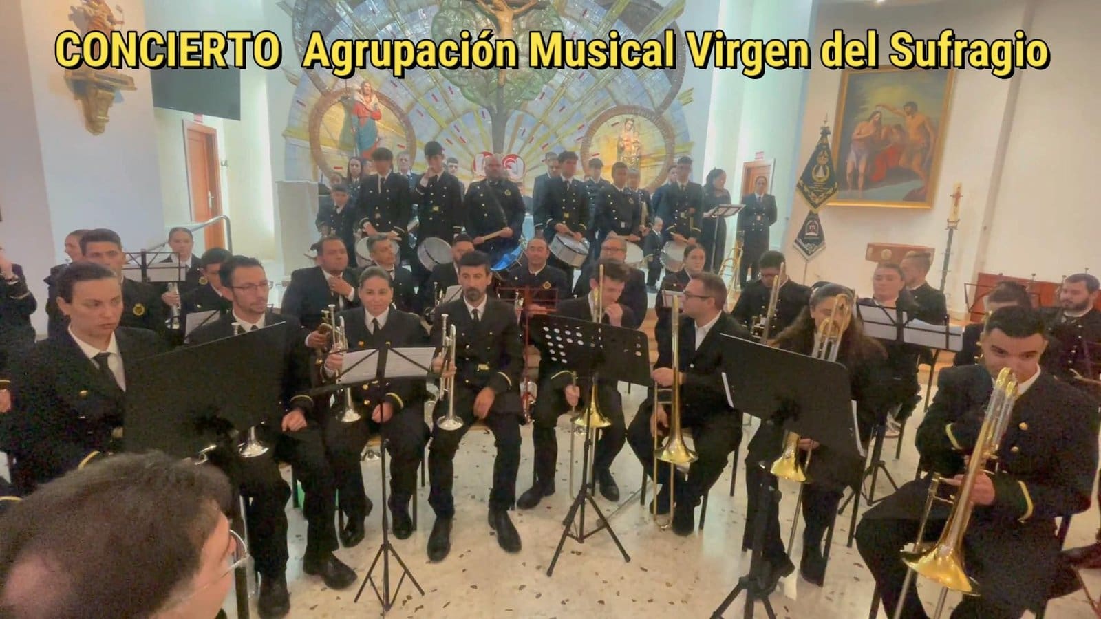 ¡La Música Resucita en Benidorm! La Agrupación Musical Virgen de Sufragio Encandila con un Concierto Épico en la Iglesia del Buen Pastor ¡La Música Resucita en Benidorm! La Agrupación Musical Virgen de Sufragio Encandila con un Concierto Épico en la Iglesia del Buen Pastor