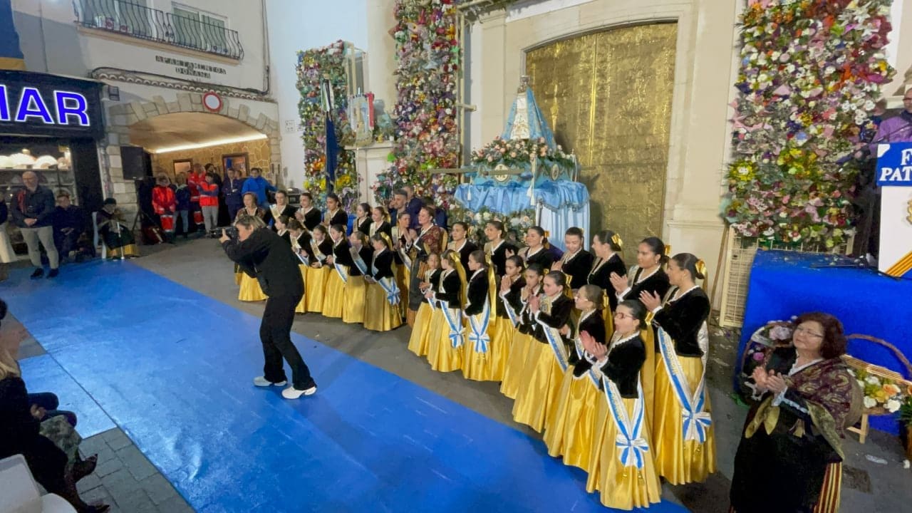 Benidorm, Ofrenda de Flores a la Virgen del Sufragio
