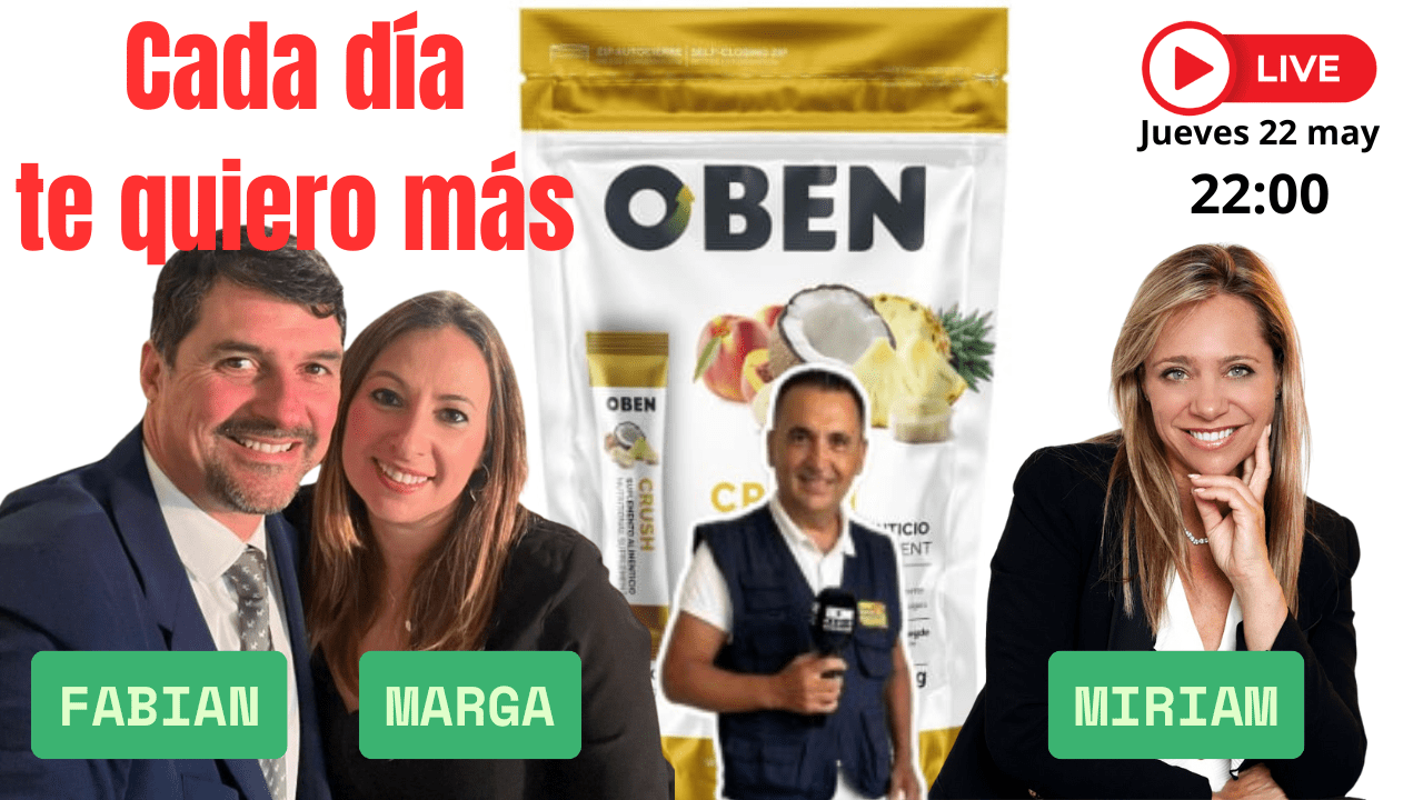“Del sobrepeso al éxito financiero: el secreto de OBEN con Fabián Vica y Miriam Rangel” “Del sobrepeso al éxito financiero: el secreto de OBEN con Fabián Vica y Miriam Rangel”