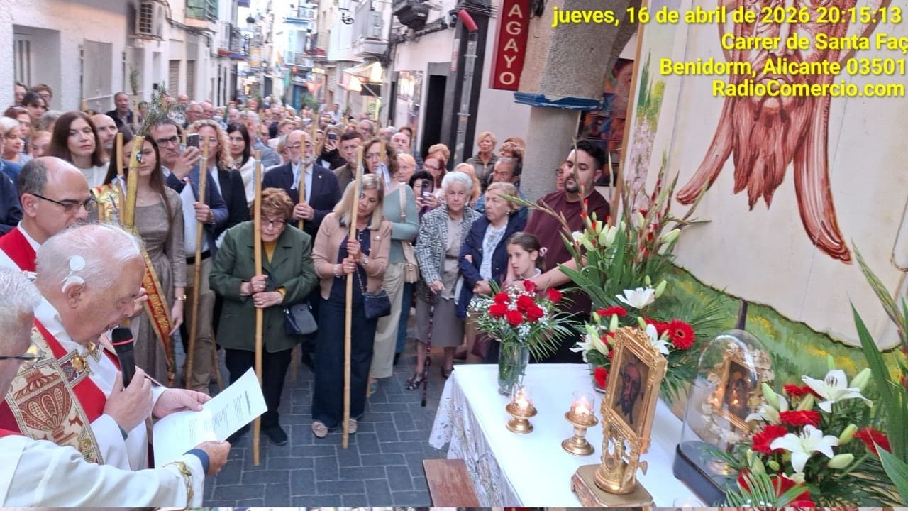 Benidorm celebra este jueves la festividad de la Santa Faz Benidorm celebra este jueves la festividad de la Santa Faz