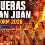 Hogueras de san Juan en Benidorm